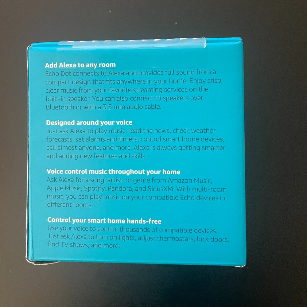 Amazon echo dot 3rd Generation - Picture 2 of 5